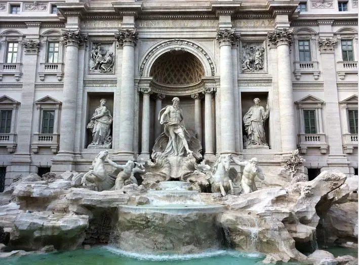Trevi Fountain facts, facts about the Trevi Fountain