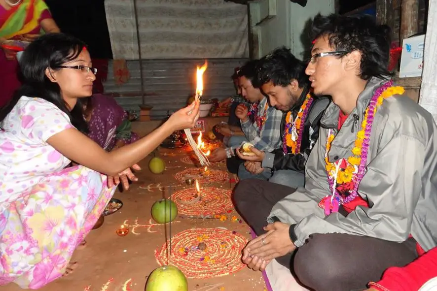 Diwali In Nepal, Diwali celebration in Nepal 