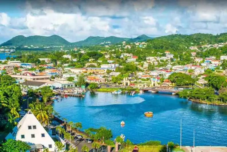 largest cities in st Lucia, list of cities in st Lucia, biggest cities in st Lucia, main cities in st Lucia,
