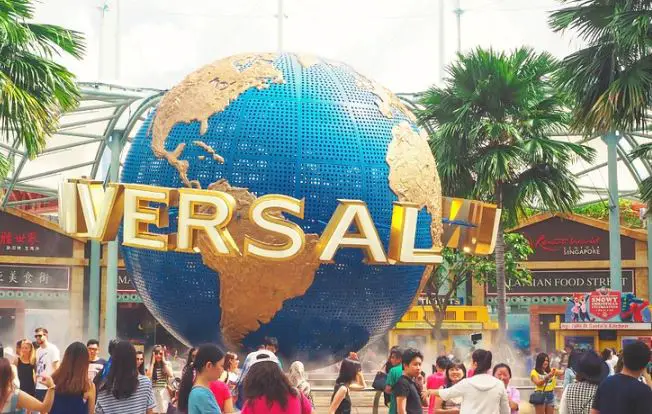 attractions in Universal Studios Hollywood