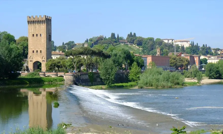 elevated point to visit in the night at Florence, most renowned palace in Florence,