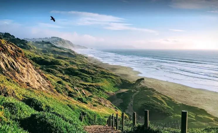 amazing beach in northern California