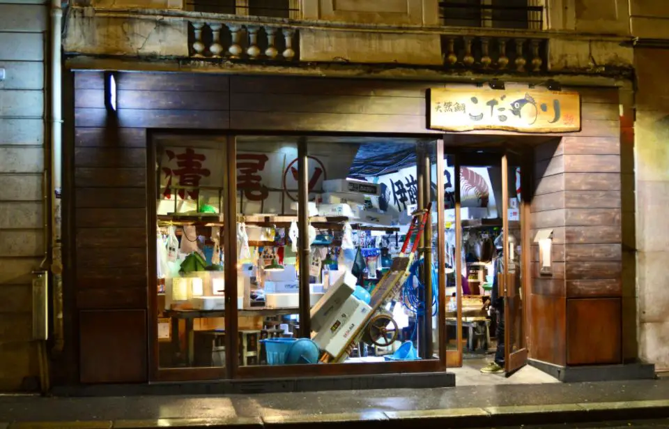 Famous Japanese Restaurant in Paris