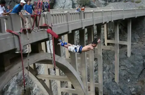 bungee jumping in the USA, top bungee jumping spot in the USA, bungee jumping in the USA, famous place for bungee jumping in America, best places to try bungee jumping in America, bungee jumping of USA, 