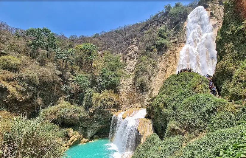 El Chiflón Waterfall
