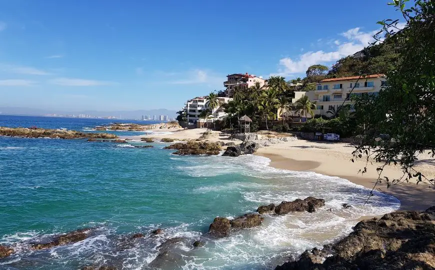 famous beaches in Puerto Vallarta, tranquil beach in Puerto Vallarta, beautiful beaches in Puerto Vallarta, romantic beaches in Puerto Vallarta