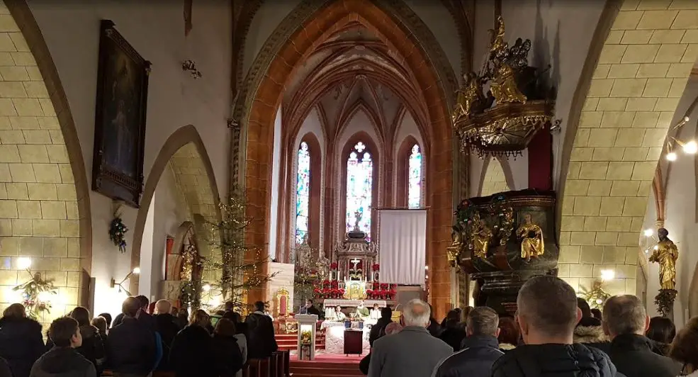 churches of slovenia, old-fashioned church in Slovenia, beautiful church in Slovenia