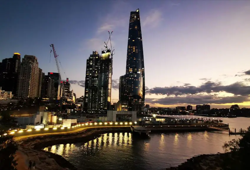 Crown Sydney (One Barangaroo), New South Wales, Australia tallest building in the entire world,multitudinous best skyline in the world, tallest building in the world, tallest skyscrapers in the world,second-tallest building in the world